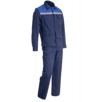  Worker suit with trousers M-131 blue