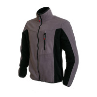 Grey fleece jacket POLAR TWIN 