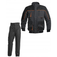 Suit Artmaster with pants grey with orange