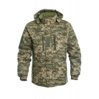 Military winter jacket on fleece Arktica