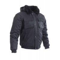 Black work jacket insulated PIKO