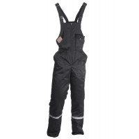 Winter semi-overalls worker MAIS black bonding