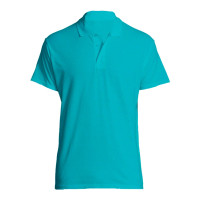 Polo shirt turquoise