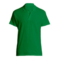 Polo shirt bright green