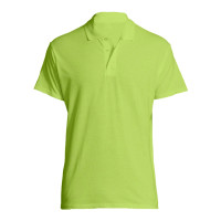 Polo shirt green lime