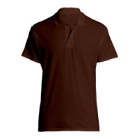 Polo shirt chocolate
