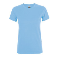 Women's T-shirt fitted blue