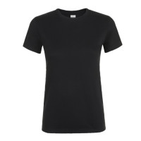 Women's T-shirt fitted black