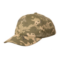 Pixel camouflage cap
