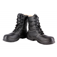 Safety boots high warmed with a protective sock Taiga