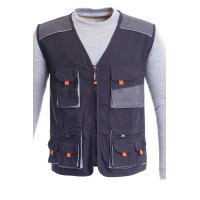 Vest working 81-260 gray